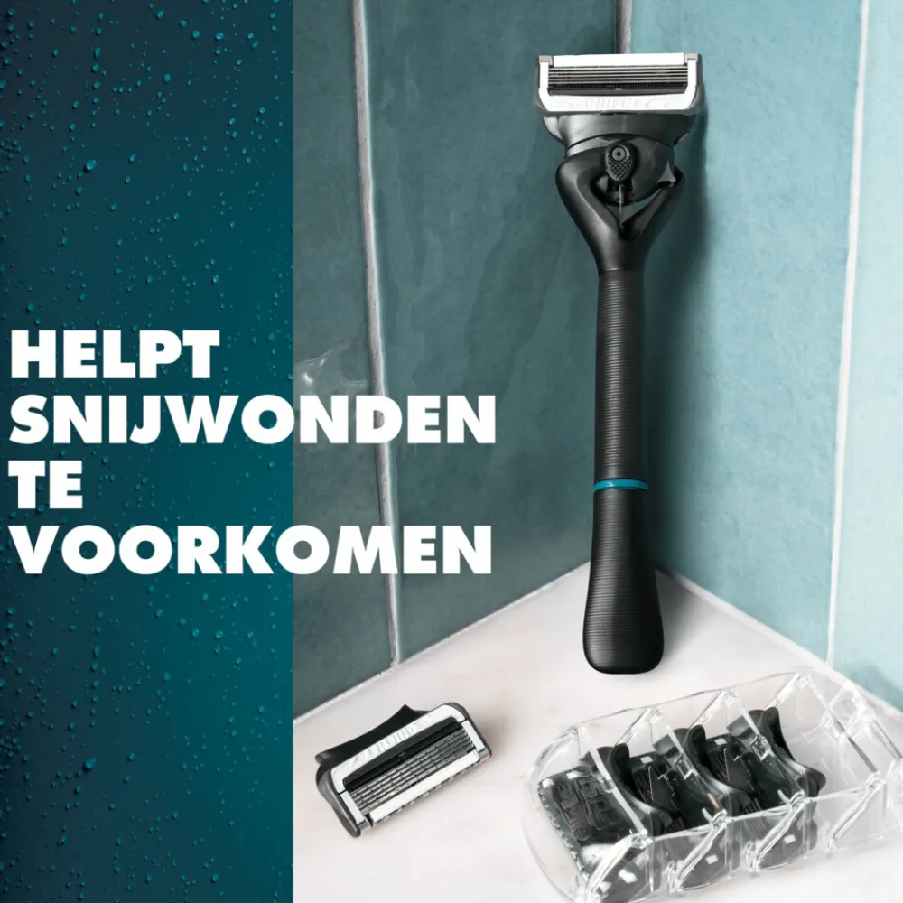 Heren Gillette Intimate Scheermes +2 navulmesjes 1 set