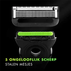 Heren Gillette Labs Navulmesjes 9 stuks