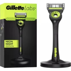 Heren Gillette Labs Scheermes Neon Night 1 set
