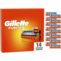 Heren Gillette Scheermesjes Fusion 5 14 stuks