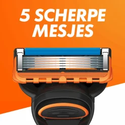Heren Gillette Scheermesjes Fusion 5 Power 12 stuks
