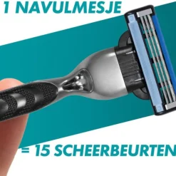 Heren Gillette Scheermesjes Mach 3 25 stuks