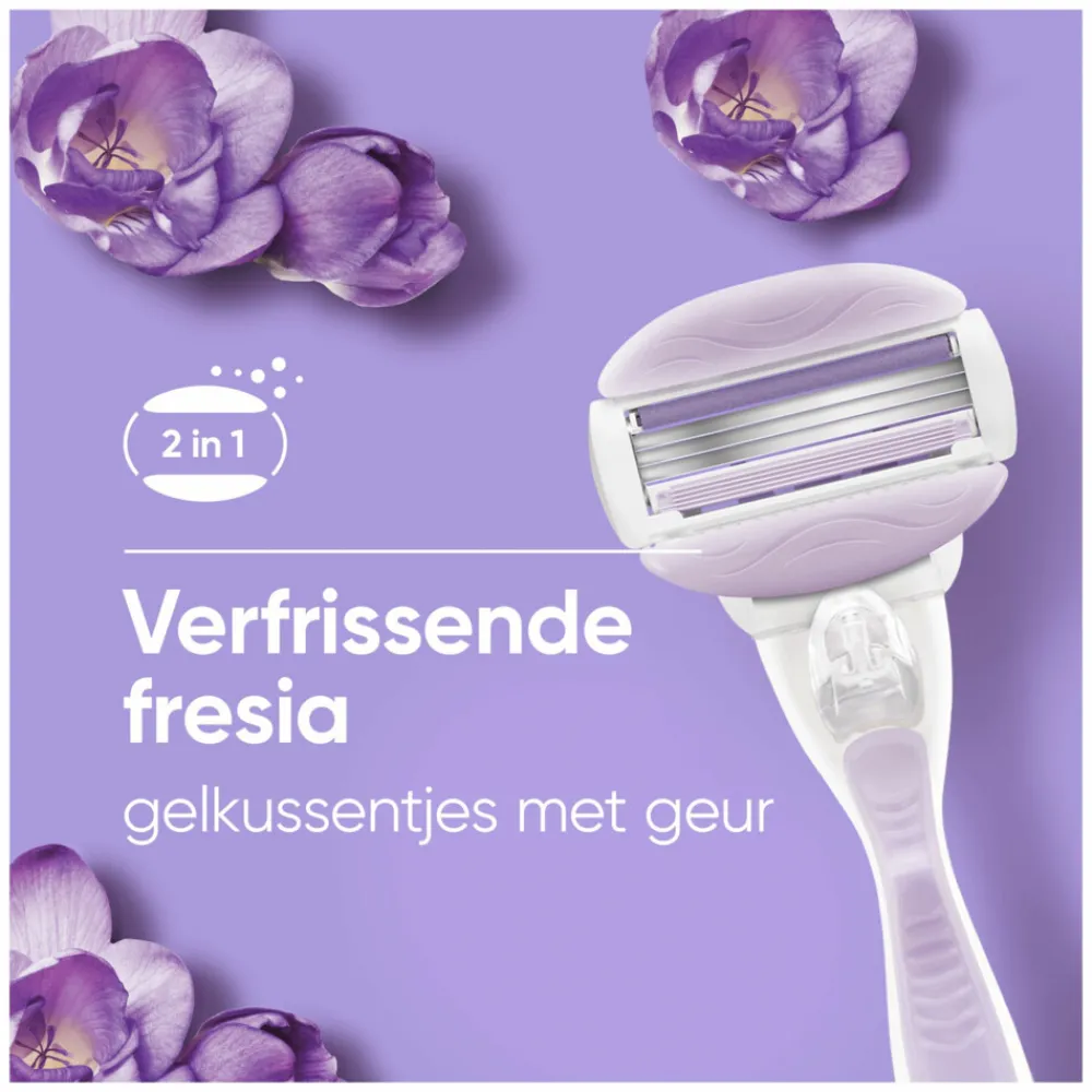 Heren Gillette Venus Scheermesjes ComfortGlide Breeze 4 stuks