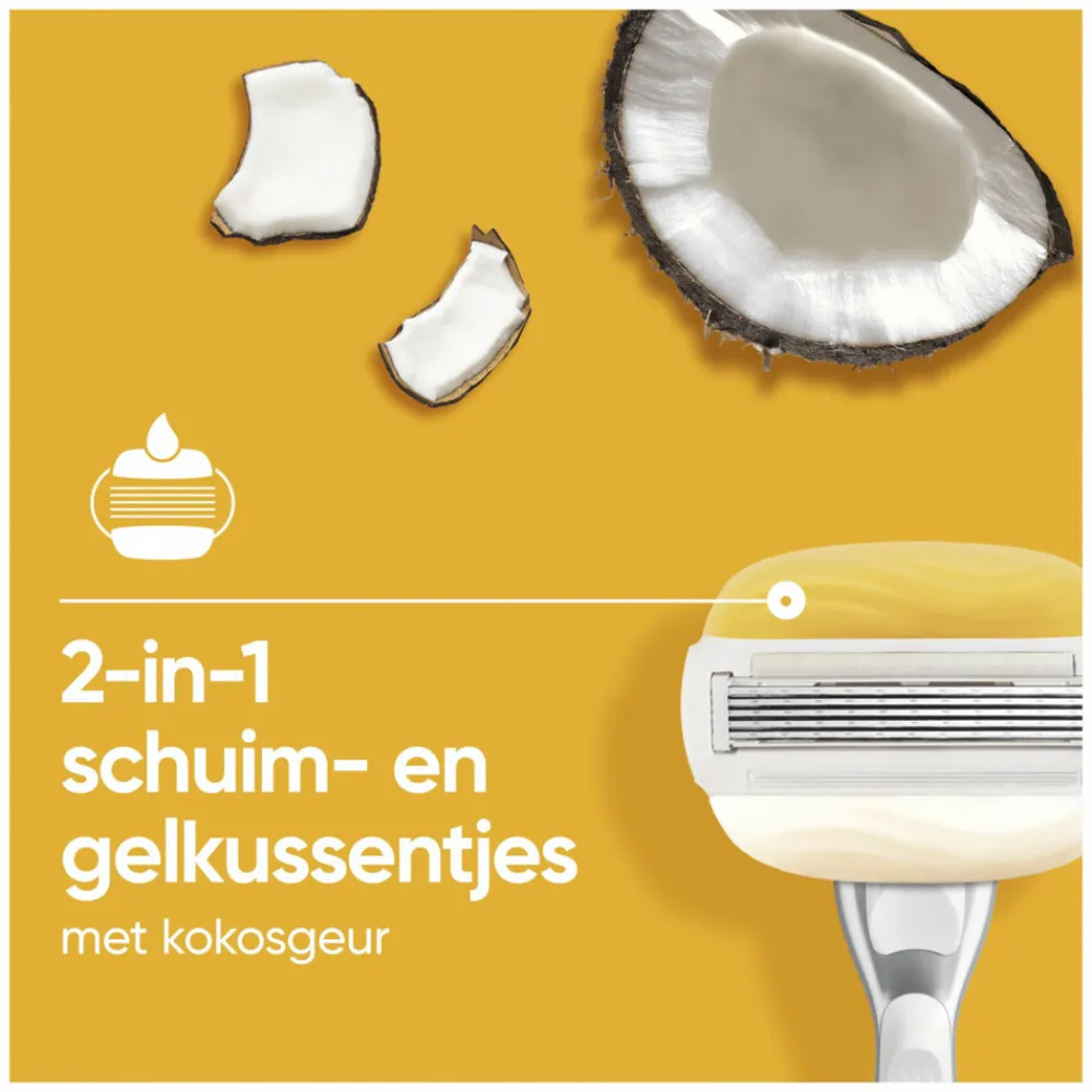 Heren Gillette Venus Scheermesjes Comfortglide Coconut 10 stuks