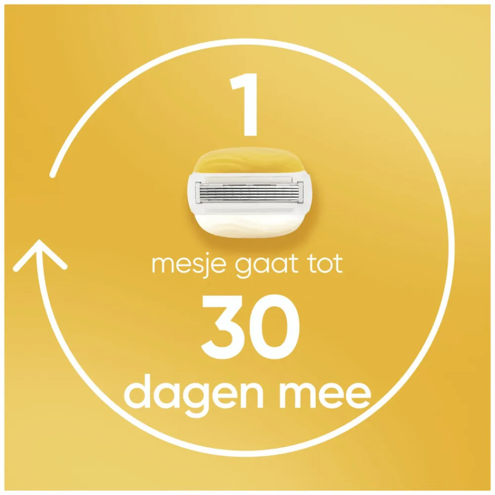 Heren Gillette Venus Scheermesjes Comfortglide Coconut 10 stuks