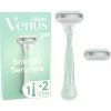 Heren Gillette Venus Scheersysteem Smooth Sensitive 1 set