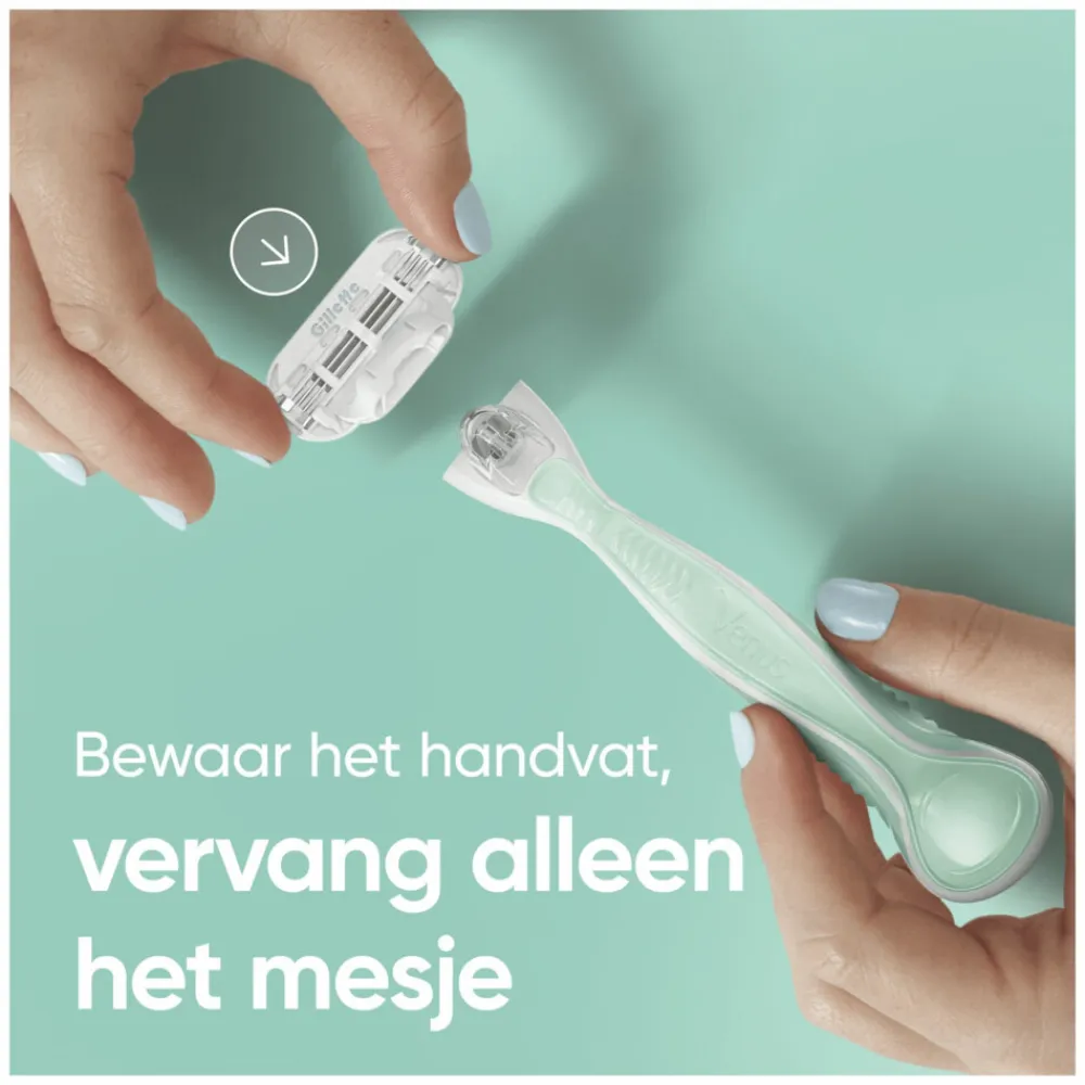Heren Gillette Venus Scheersysteem Smooth Sensitive 1 set