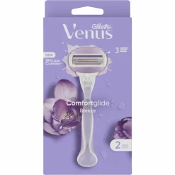 Heren Gillette Venus Scheersysteem ComfortGlide Breeze 2 stuks