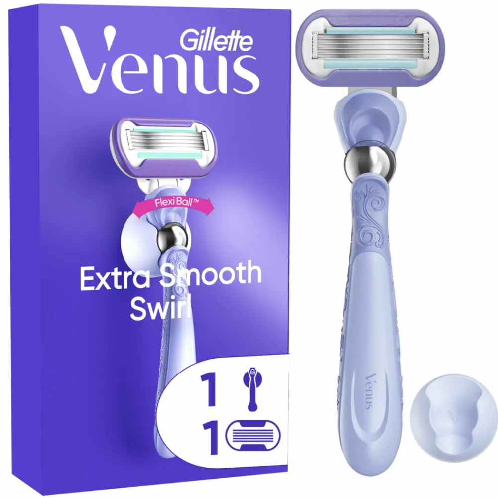 Heren Gillette Venus Scheersysteem Smooth Swirl 1 set