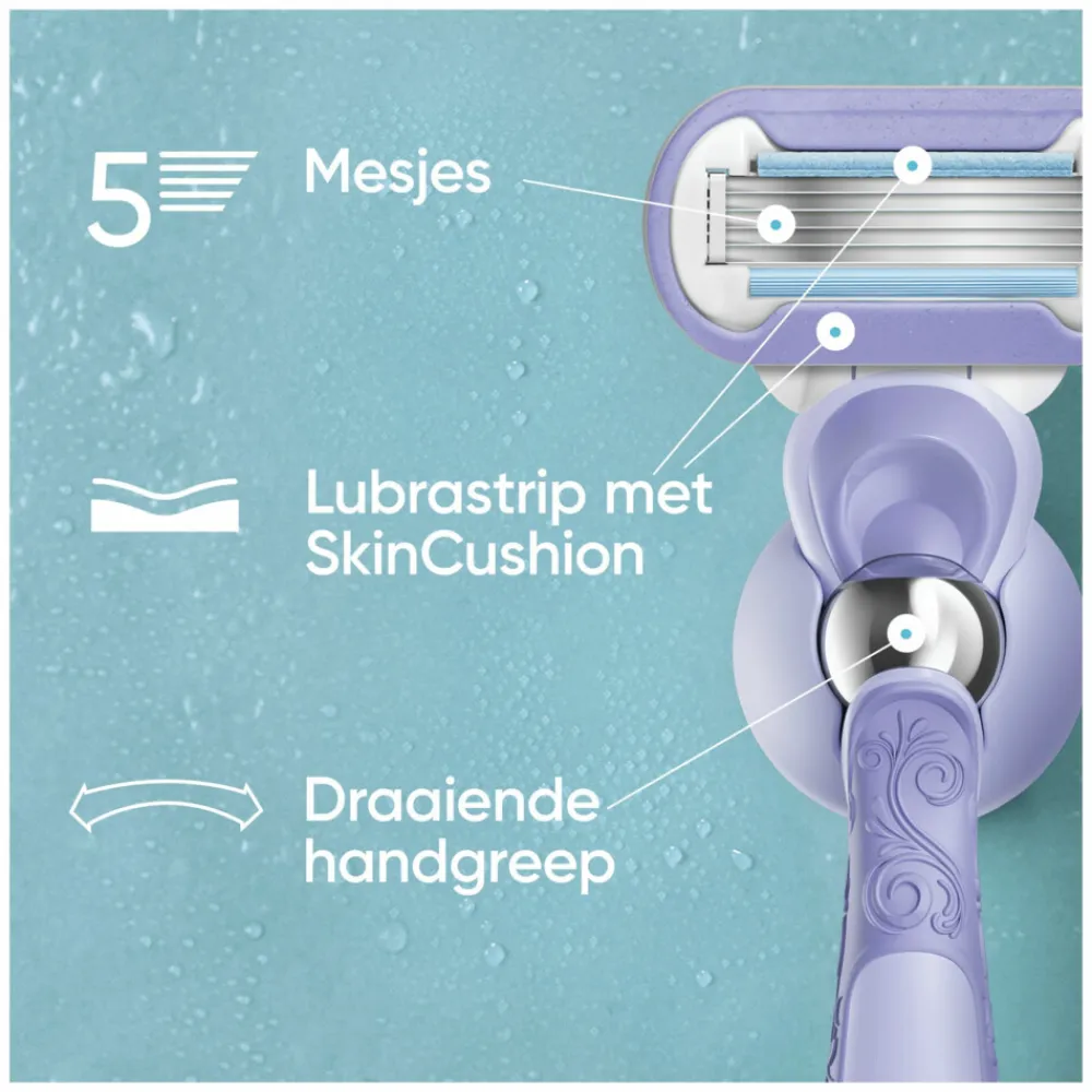 Heren Gillette Venus Scheersysteem Smooth Swirl 1 set