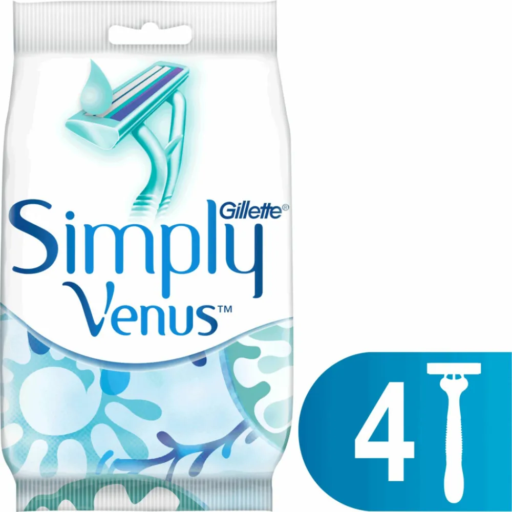 Heren Gillette Venus Wegwerpmesjes Simply 2 4 stuks