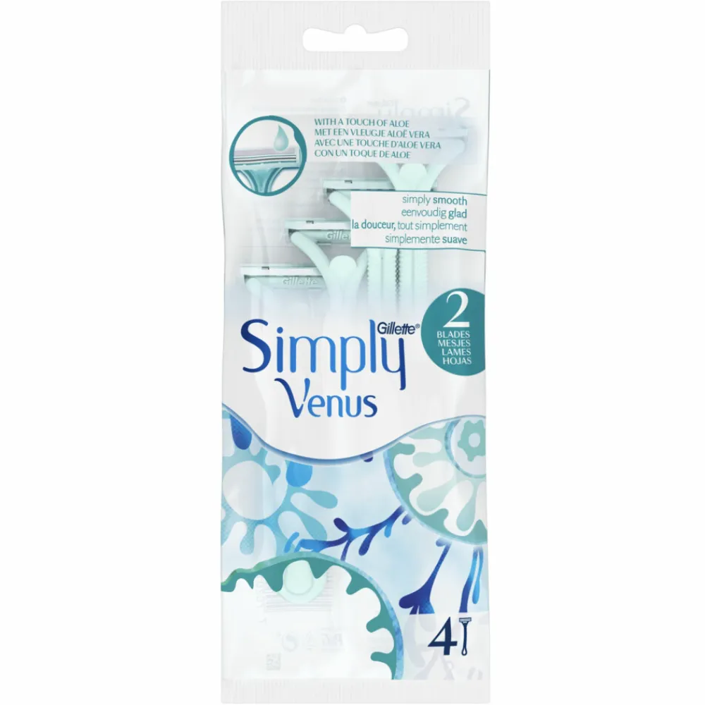 Heren Gillette Venus Wegwerpmesjes Simply 2 4 stuks