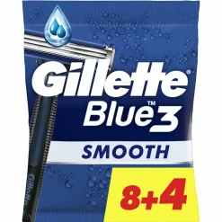 Heren Gillette Wegwerpmesjes Blue III 12 stuks