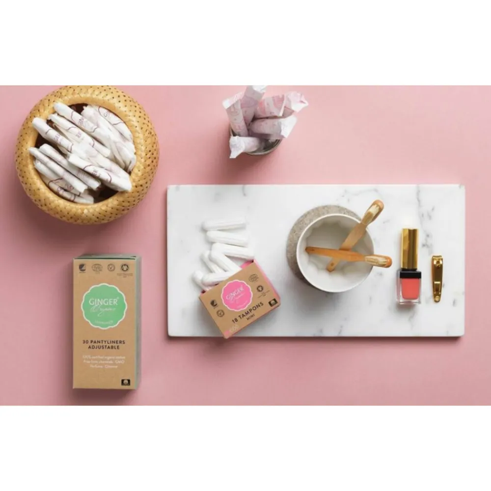 Ginger Organic Tampons Mini 18 stuks