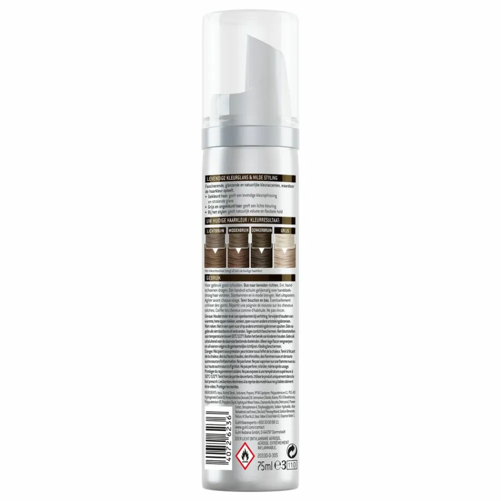 Guhl Color Forming Mousse Donker Bruin 30 75 ml