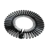Hair Mode Flexibele Diadeem Zwart
