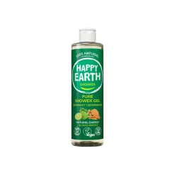 Happy Earth Douchegel Bergamot Cedarwood 100% Natuurlijk 300 ml