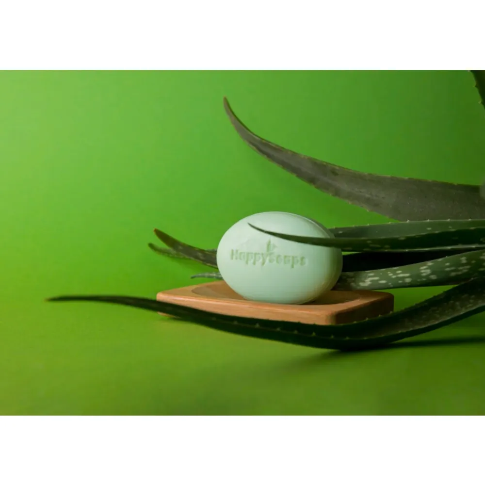 HappySoaps Gezichtsreiniger Bar Aloë Vera 70 gr