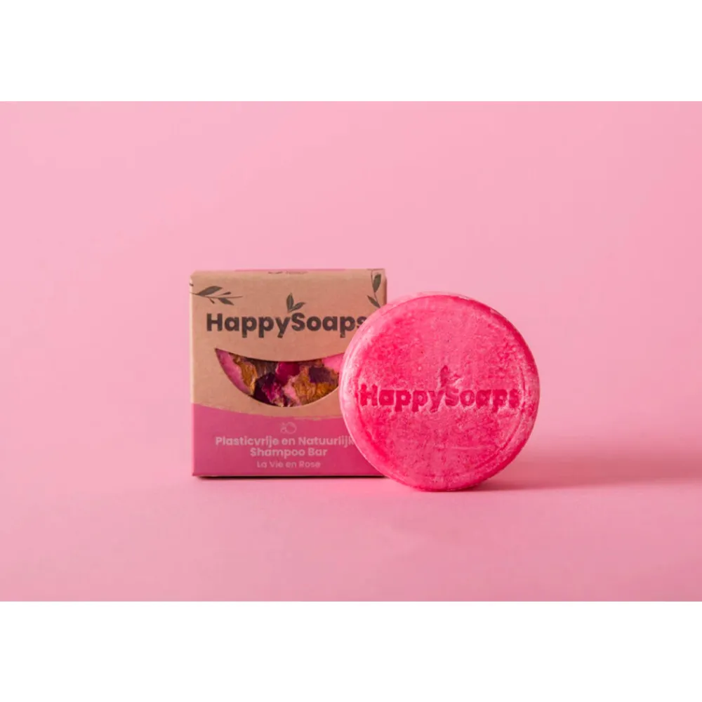 HappySoaps Shampoo Bar La Vie en Rose 70 gr