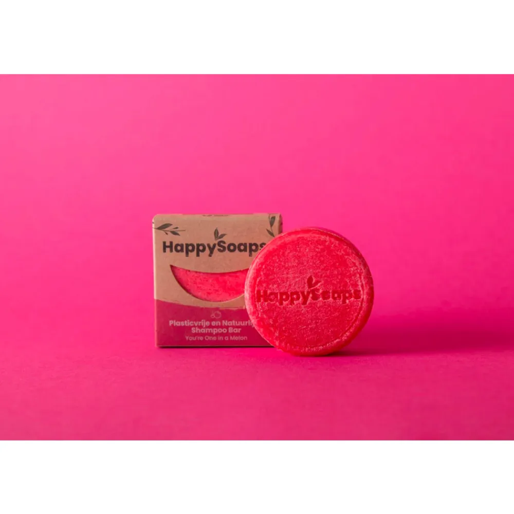 HappySoaps Shampoo Bar You're One in a Melon 70 gr