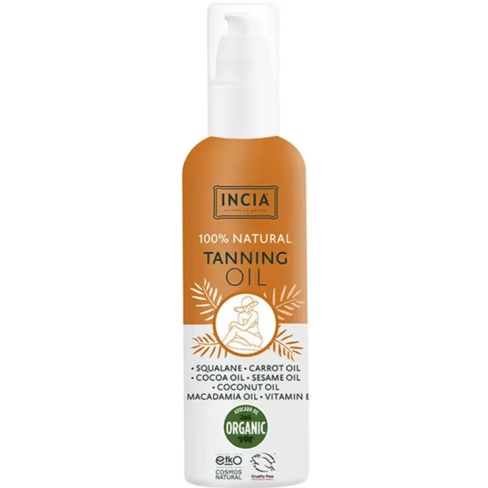 INCIA 100% Natural Tanning Oil 150 ml