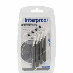 Interprox Ragers Plus X-Maxi Conical Grijs PHD 2.6 4 stuks
