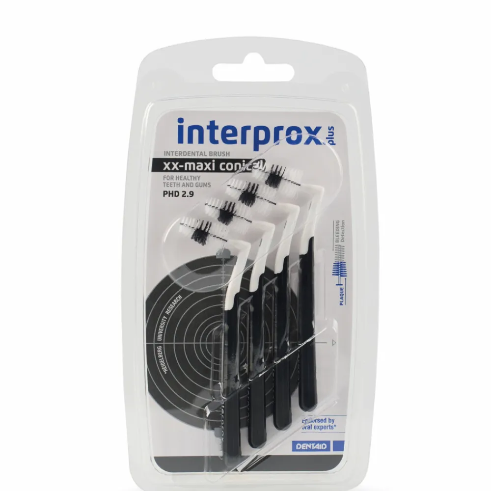 Interprox Ragers Plus XX-Maxi Conical Zwart PHD 2.9 4 stuks