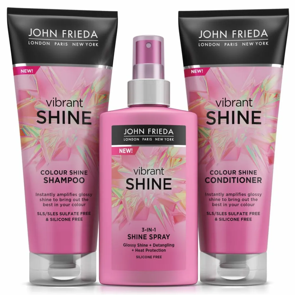 John Frieda Vibrant Shine Colour 3-in-1 Shine Spray 150 ml