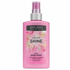 John Frieda Vibrant Shine - Shampoo 1x 250 ml & Conditioner 1x 250 ml & Shine Spray 1x 150 ml - Pakket