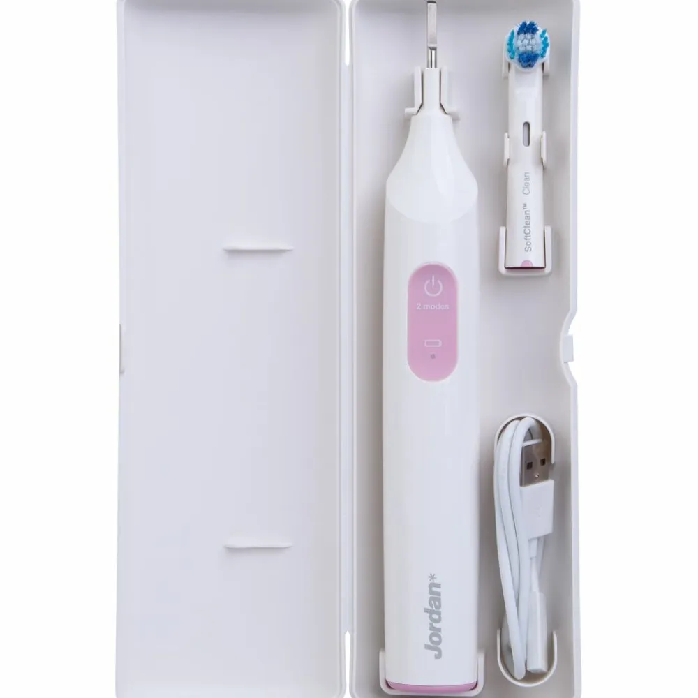 Jordan Elektrische Tandenborstel Clean Smile Roze