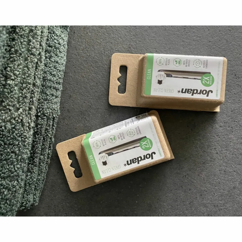 Jordan Opzetborstels Green Clean 2 stuks