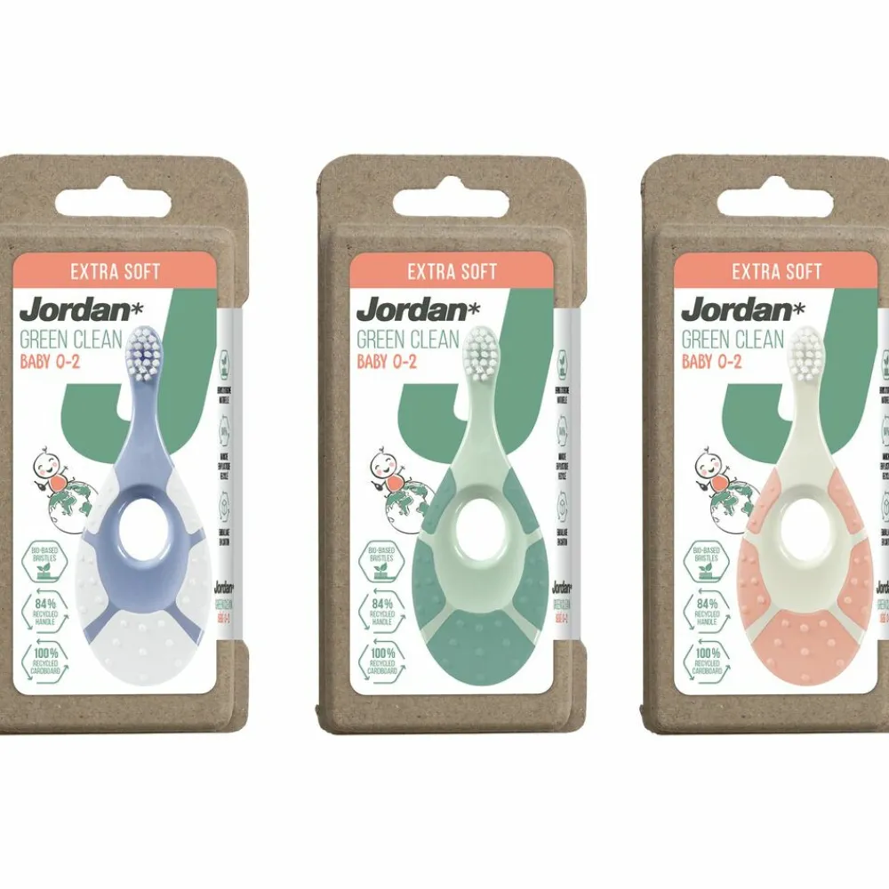 Jordan Tandenborstel Green Clean Step 1 Baby (0-2 jaar)