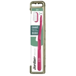 Jordan Tandenborstel Green Clean Change Soft 4-pack 1 set