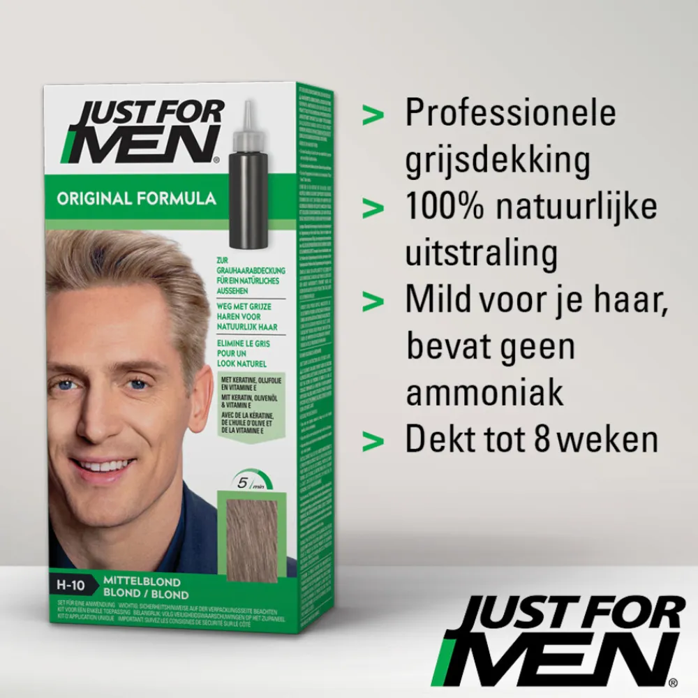 Just for Men Haarkleuring Blond H10 1 set