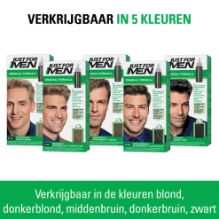 Just for Men Haarkleuring Donkerbruin H45 1 set