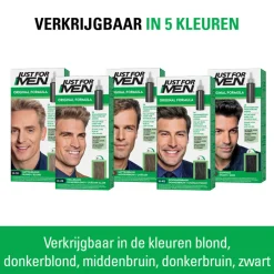 Just for Men Haarkleuring Zwart H55 1 set
