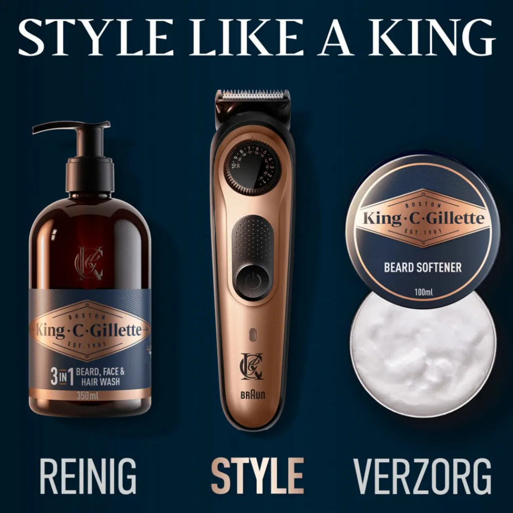 Heren King C. Gillette Baardtrimmer Pro