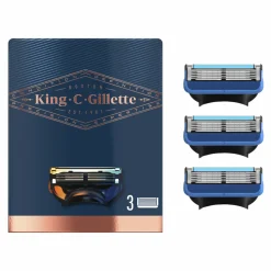 Heren King C. Gillette Scheermesjes 3 stuks