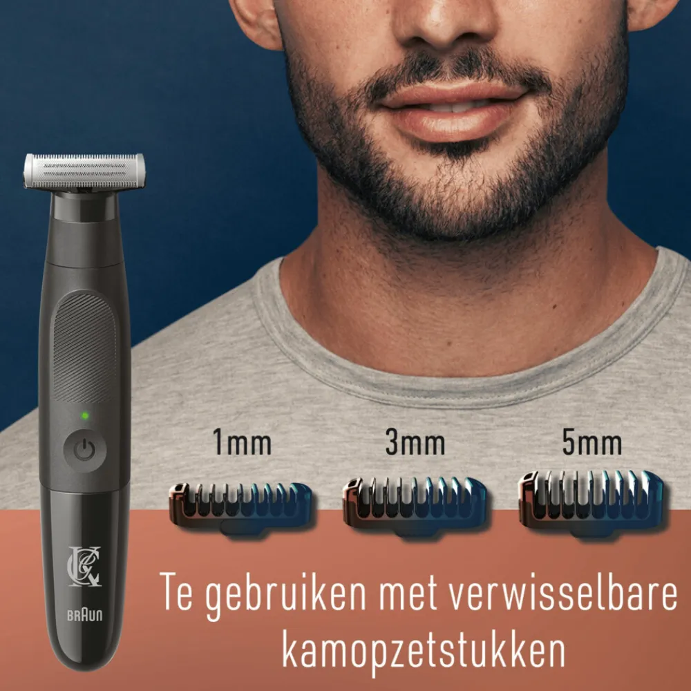 Heren King C. Gillette Style Master Mesje