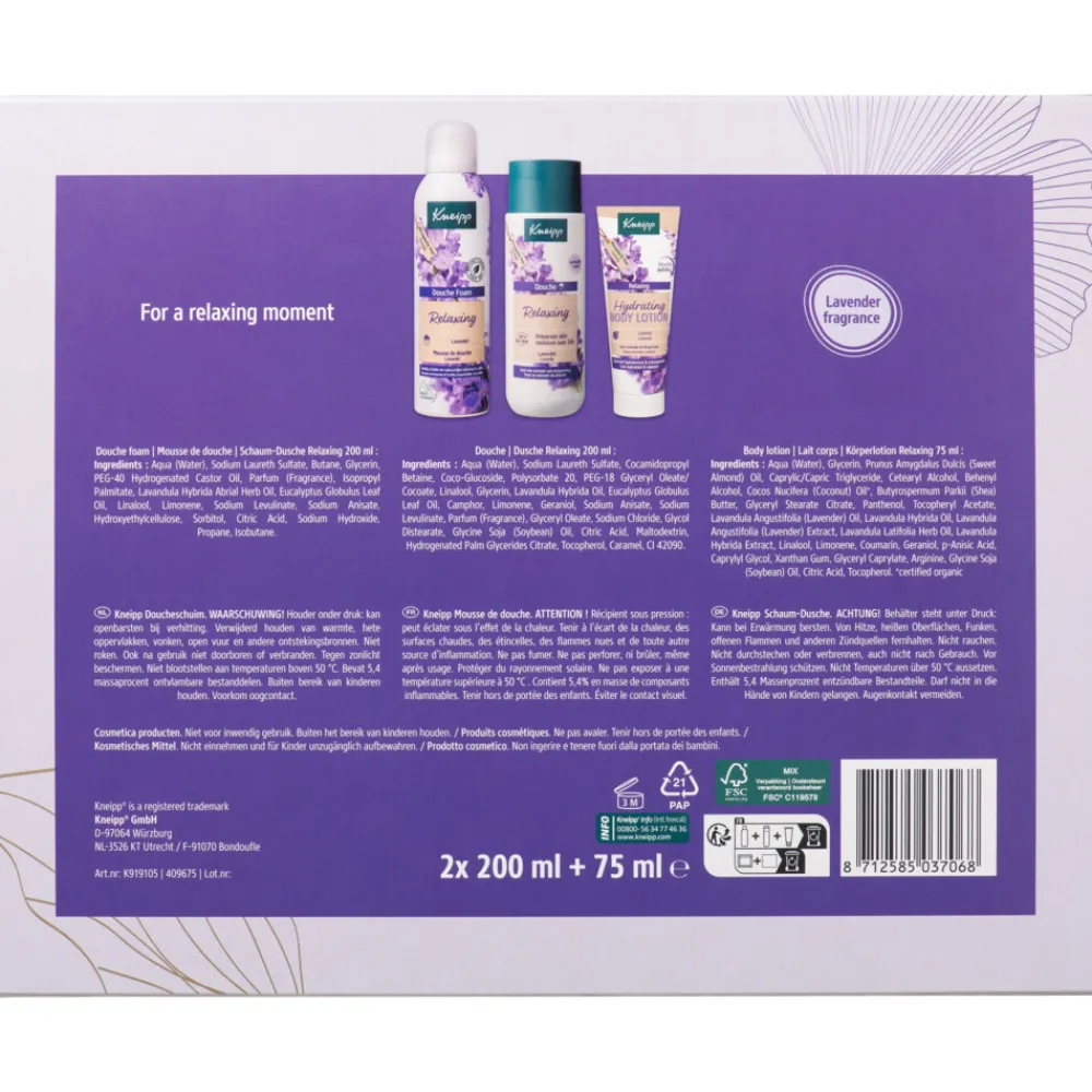Kneipp Luxe Geschenkset Relaxing 1 set
