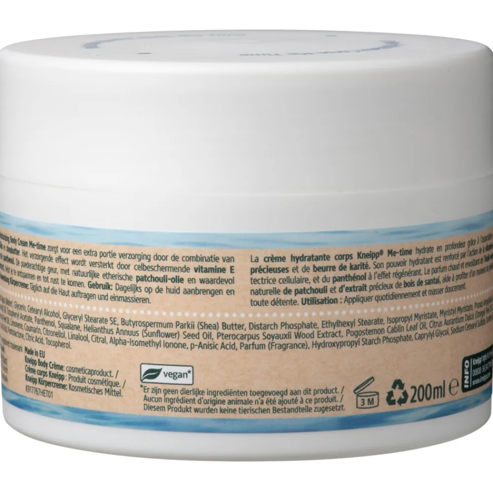 Kneipp Moistorizing Bodycrème Me Time 200 ml