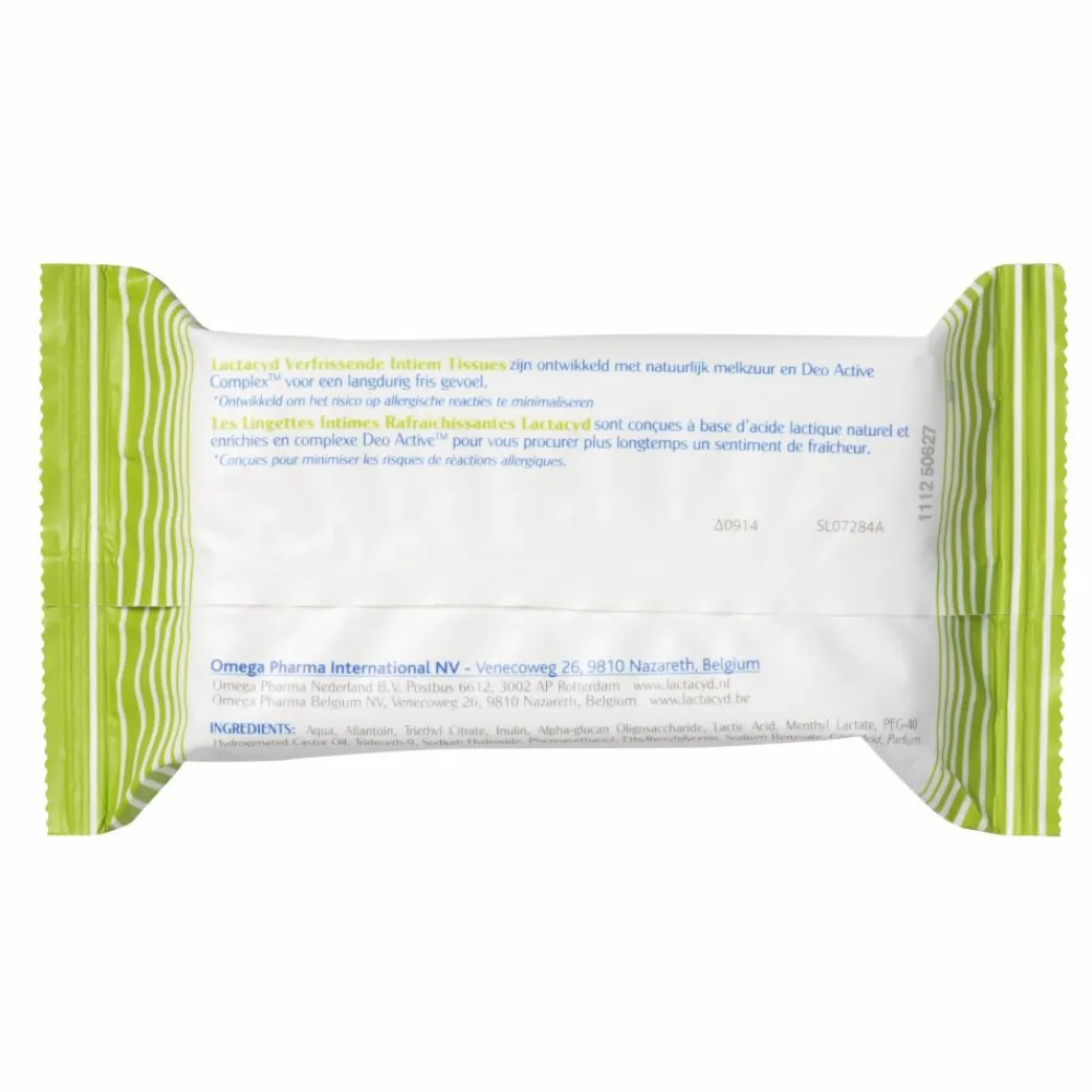 Lactacyd Tissues Verfrissend 15 stuks