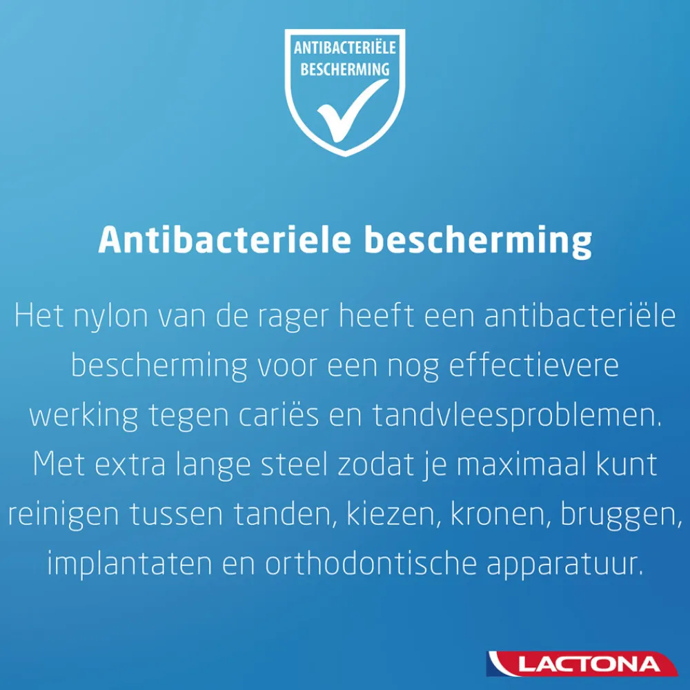 Lactona Ragers Easyclean M Blauw Cilindrisch 5.0 mm 8 stuks