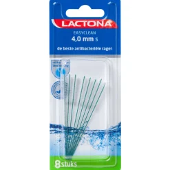 Lactona Ragers Easyclean S Groen Cilindrisch 4.0 mm 8 stuks
