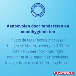 Lactona Ragers Easyclean XXS Long Geel Cilindrisch 2.5 mm 8 stuks