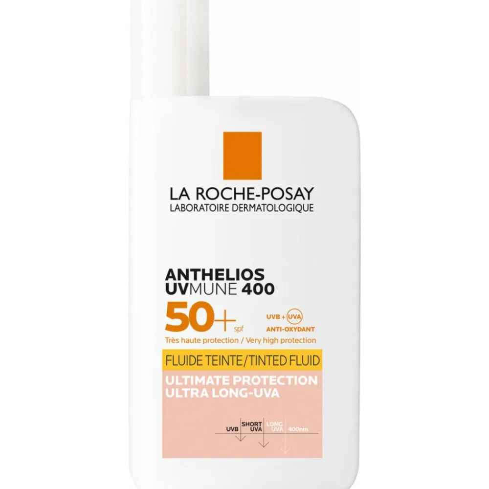 La Roche Posay Anthelios Onzichtbare Fluide Getint SPF 50+ 50 ml