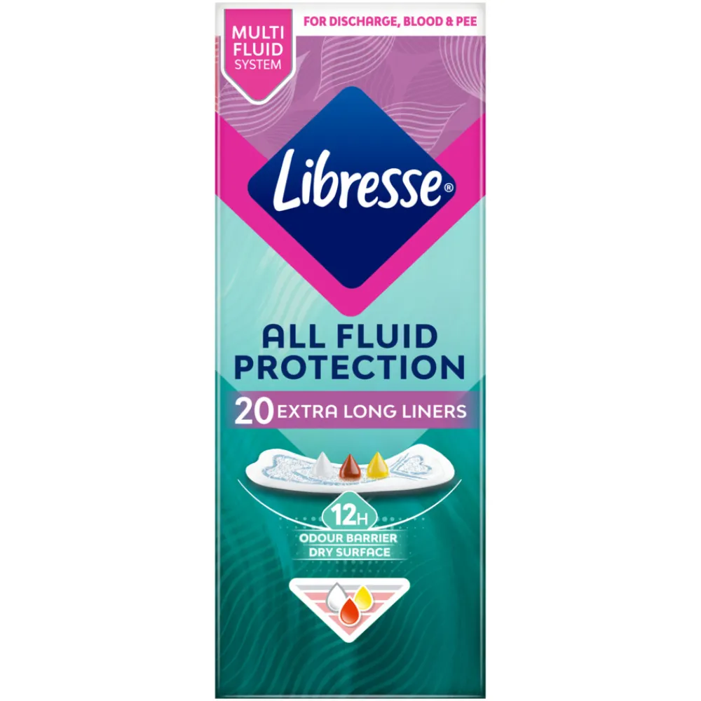 Libresse Inlegkruisjes Extra Protection Extra Long 20 stuks