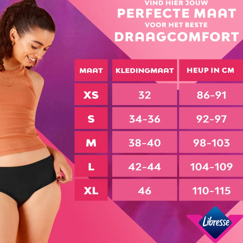 Libresse Menstruatie Ondergoed Wasbaar M