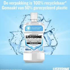 Listerine Mondwater Advanced White Mild 500 ml