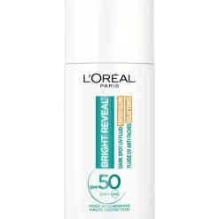 LOréal L'Oréal Bright Reveal Daily UV Fluid SPF 50+ 50 ml